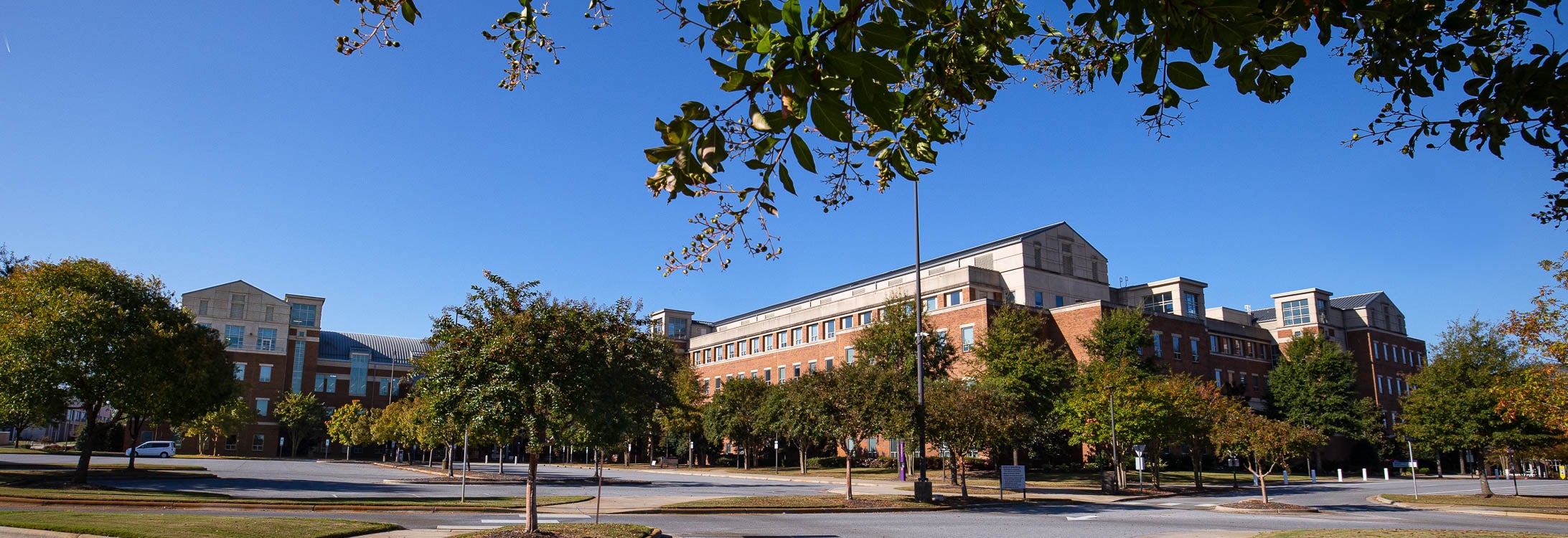 The Allied Health complex on West Campus for campus map. (ECU Photo by Cliff Hollis)