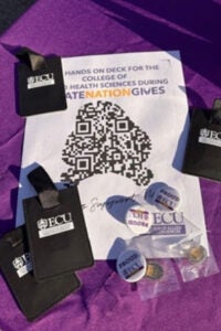 Various Pirate Gives Merchandise on a purple table